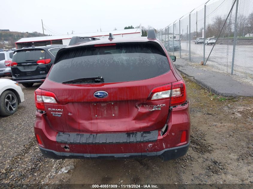 2017 Subaru Outback 2.5I Limited VIN: 4S4BSANC5H3318794 Lot: 40851909