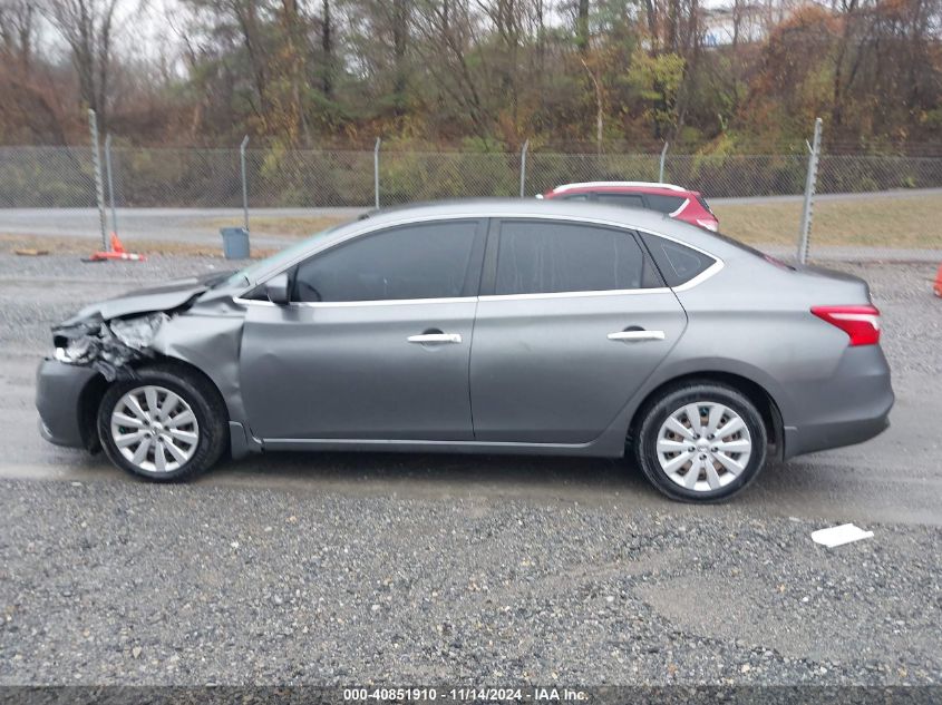 2019 Nissan Sentra S VIN: 3N1AB7AP9KY238850 Lot: 40851910