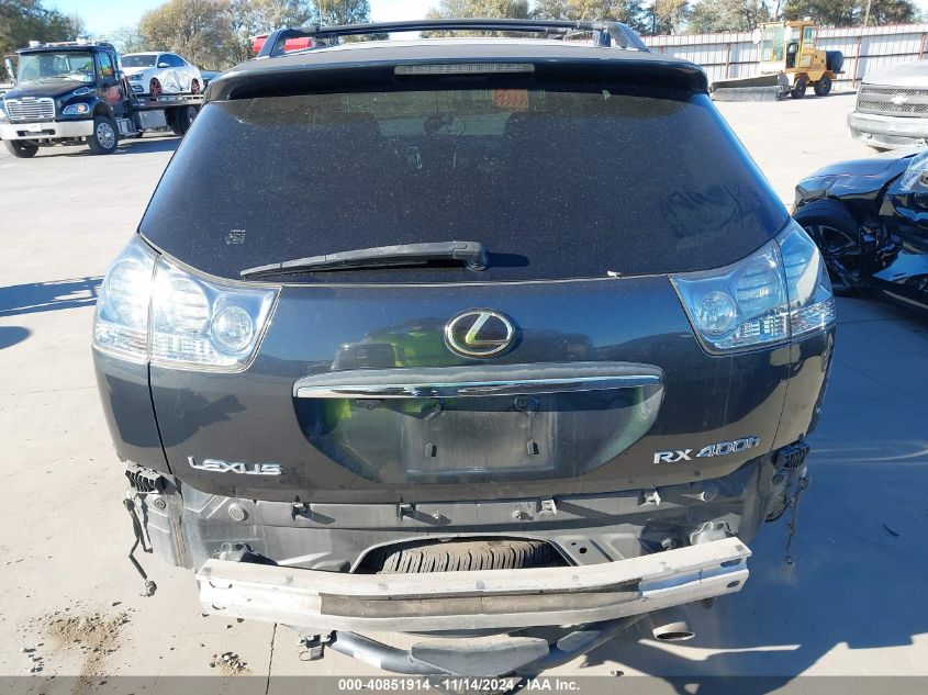 2008 Lexus Rx 400H VIN: JTJGW31U082007253 Lot: 40851914