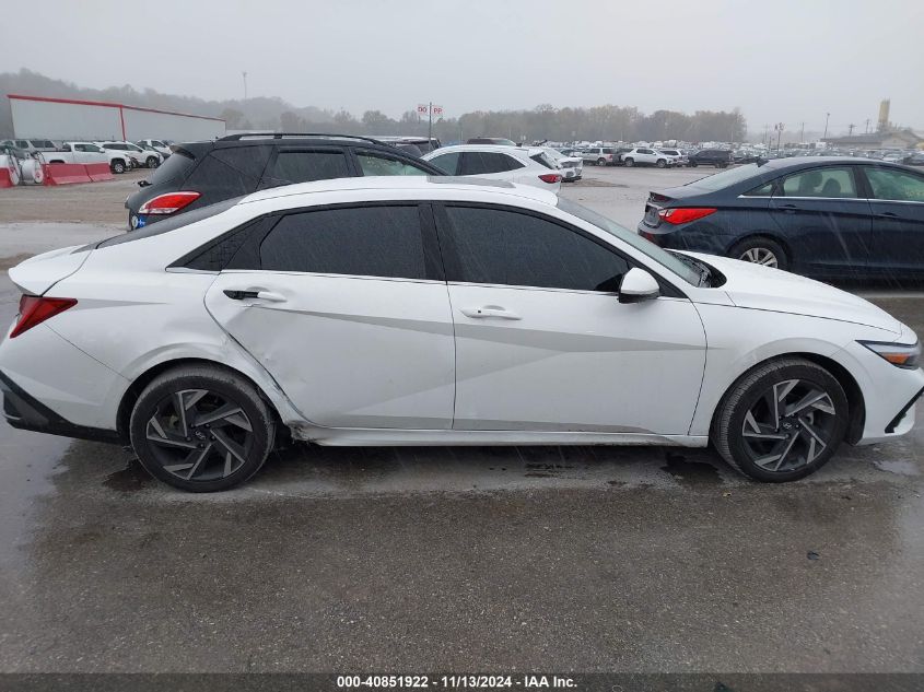 2024 Hyundai Elantra Sel VIN: KMHLS4DG2RU783703 Lot: 40851922