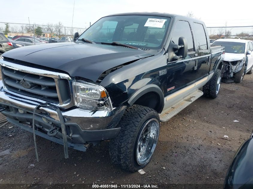 2004 Ford F-250 Lariat/Xl/Xlt VIN: 1FTNW21P84EB04188 Lot: 40851945