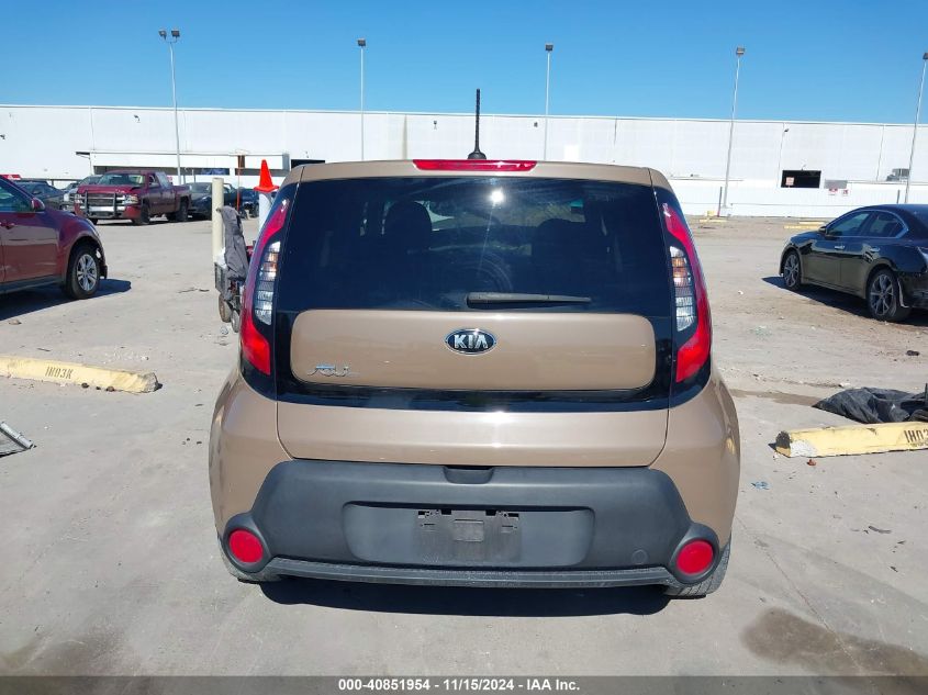 2016 Kia Soul VIN: KNDJN2A23G7284257 Lot: 40851954