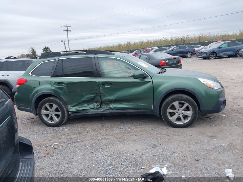 2013 Subaru Outback 2.5I Premium VIN: 4S4BRBGC9D3216293 Lot: 40851959