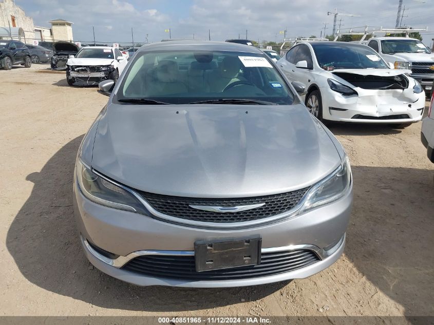 2016 Chrysler 200 Limited VIN: 1C3CCCAB4GN126787 Lot: 40851965