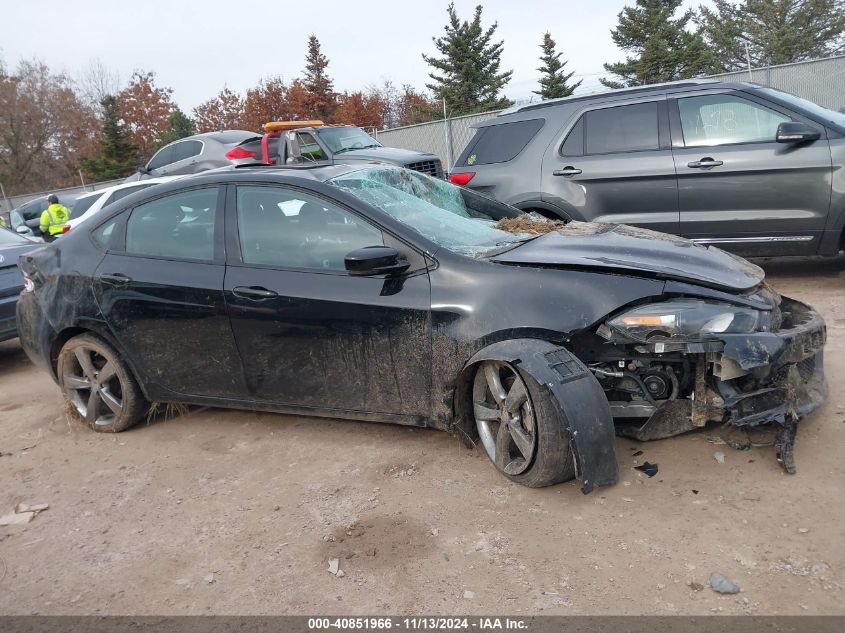 2016 Dodge Dart Gt VIN: 1C3CDFEB4GD578141 Lot: 40851966