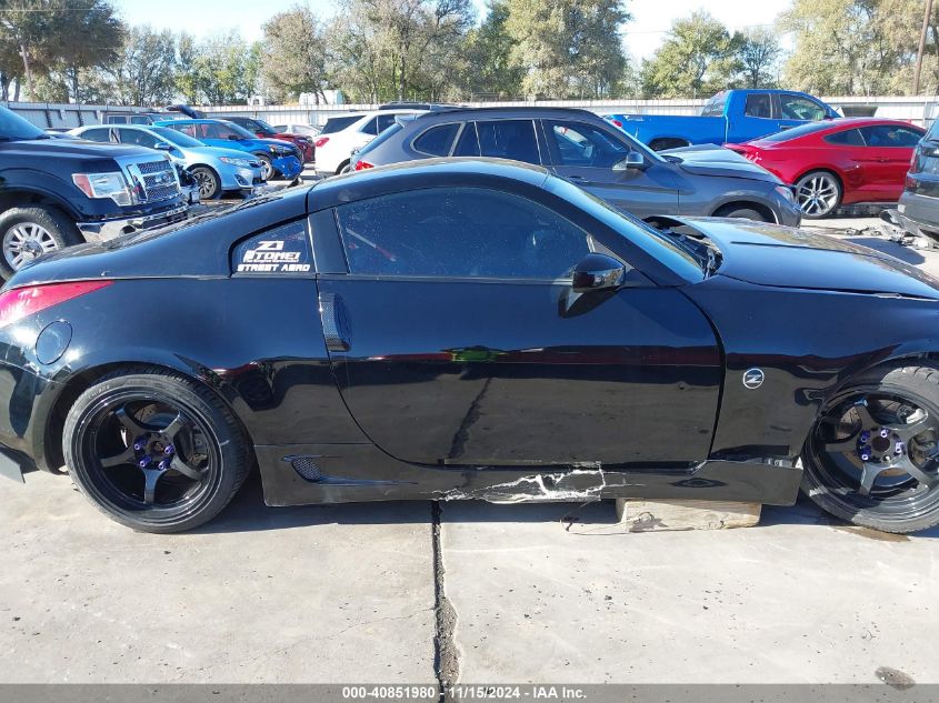 2003 Nissan 350Z Performance VIN: JN1AZ34E03T009949 Lot: 40851980