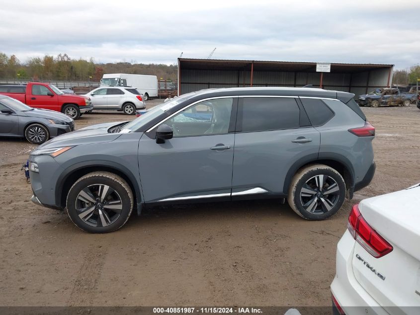 2023 Nissan Rogue Platinum Intelligent Awd VIN: JN8BT3DD1PW306649 Lot: 40851987