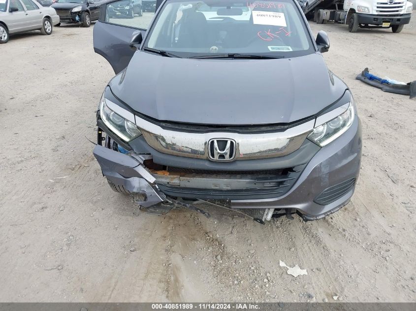 2021 Honda Hr-V Awd Lx VIN: 3CZRU6H34MM703160 Lot: 40851989