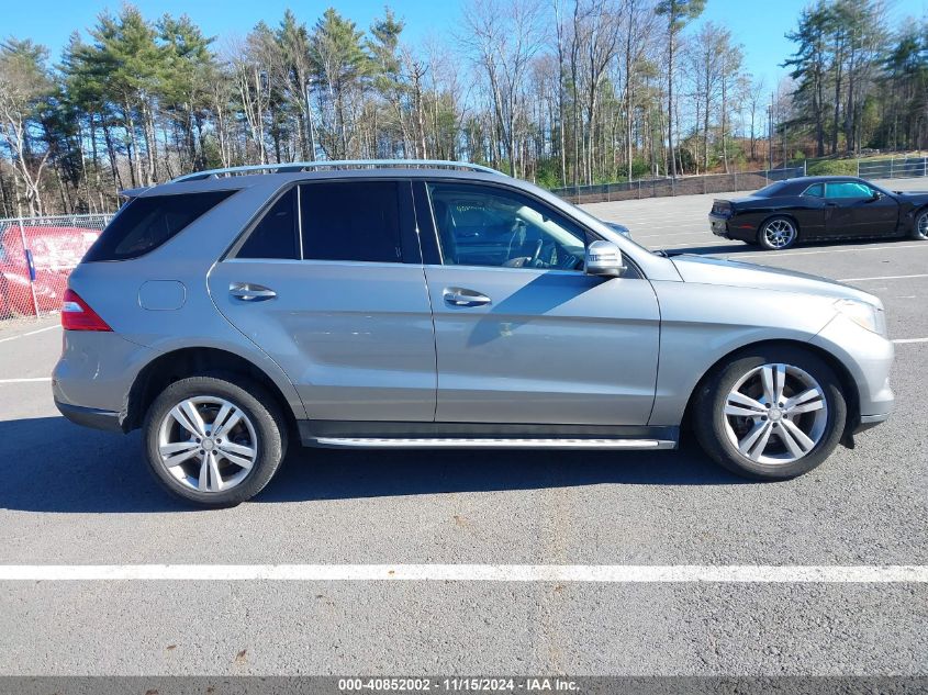 2014 Mercedes-Benz Ml 350 4Matic VIN: 4JGDA5HB6EA427732 Lot: 40852002