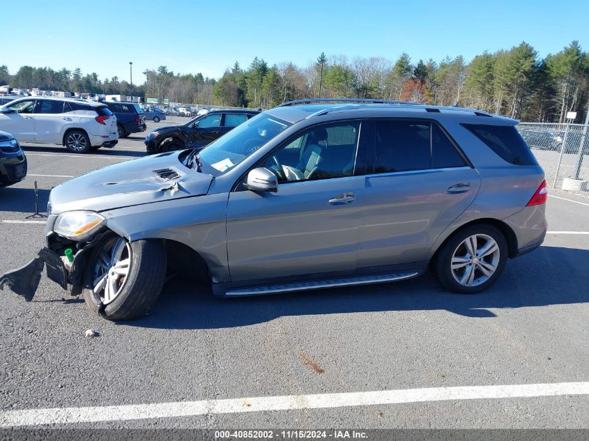 2014 Mercedes-Benz Ml 350 4Matic VIN: 4JGDA5HB6EA427732 Lot: 40852002