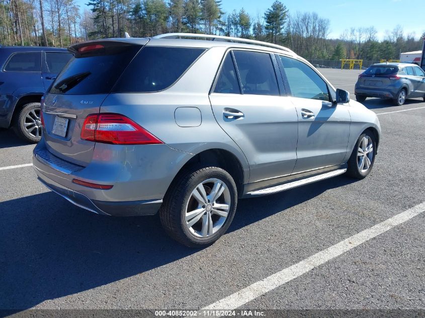 2014 Mercedes-Benz Ml 350 4Matic VIN: 4JGDA5HB6EA427732 Lot: 40852002