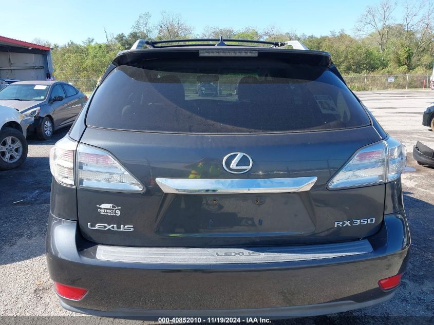 2010 Lexus Rx 350 VIN: 2T2ZK1BA3AC003197 Lot: 40852010