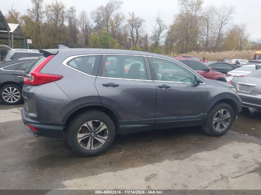 2018 Honda Cr-V Lx VIN: 2HKRW6H30JH218838 Lot: 40852016