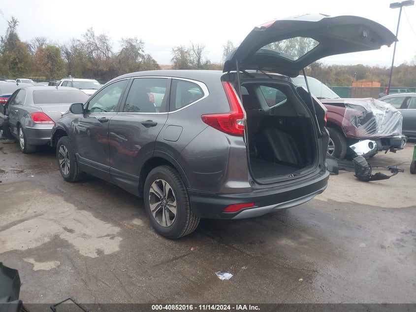 Vin: 2hkrw6h30jh218838, lot: 41341639, honda cr-v lx 20183