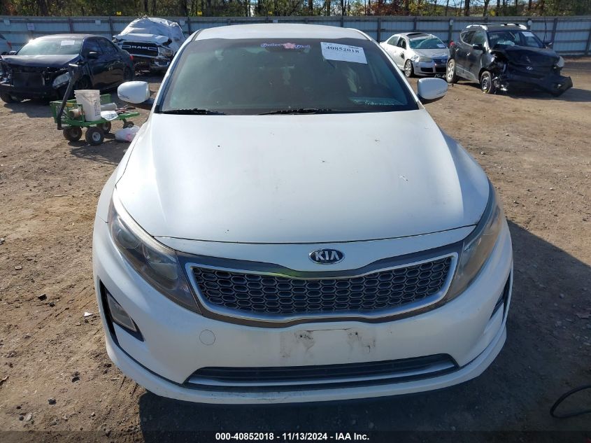 2016 Kia Optima Hybrid VIN: KNAGM4AD9G5092389 Lot: 40852018