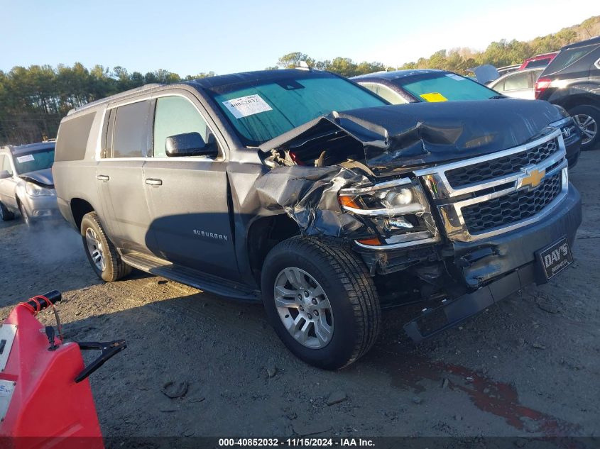 2019 Chevrolet Suburban Lt VIN: 1GNSCHKC9KR327072 Lot: 40852032