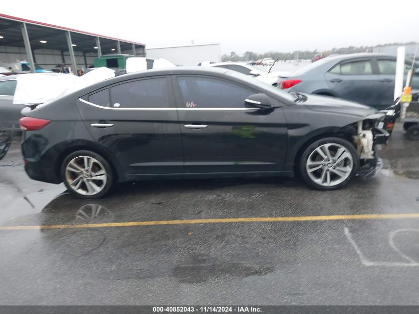 2017 HYUNDAI ELANTRA LIMITED - 5NPD84LFXHH106794