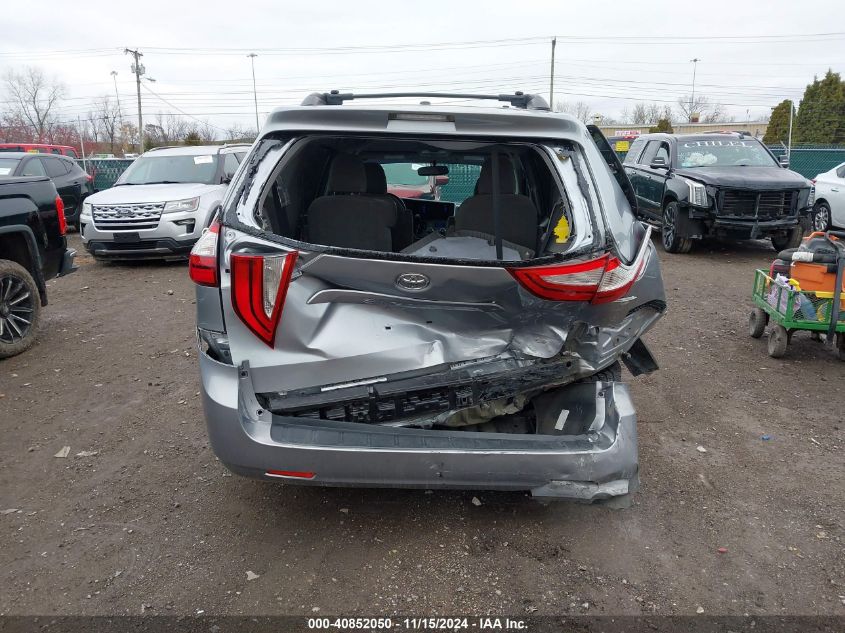 2017 Toyota Sienna Le 8 Passenger VIN: 5TDKZ3DC8HS875310 Lot: 40852050