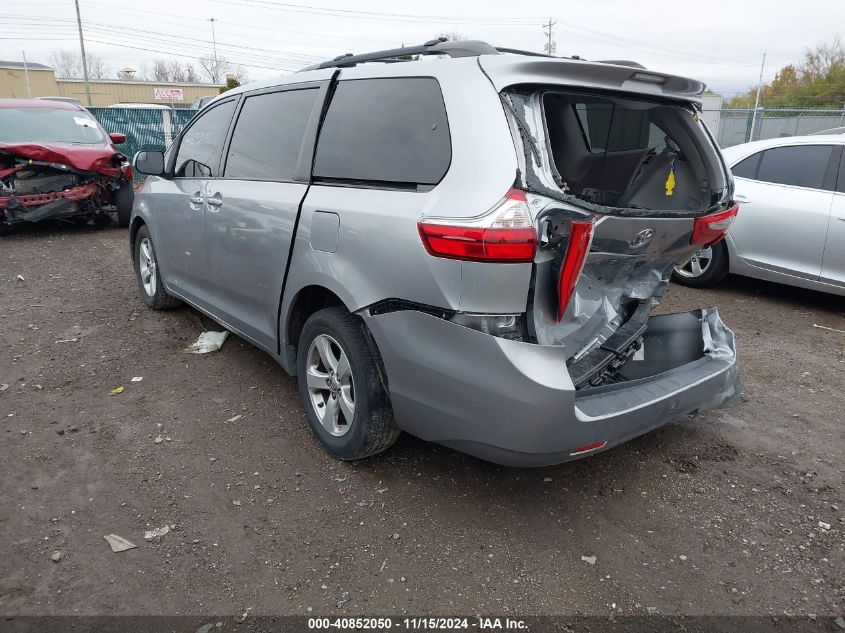 2017 Toyota Sienna Le 8 Passenger VIN: 5TDKZ3DC8HS875310 Lot: 40852050