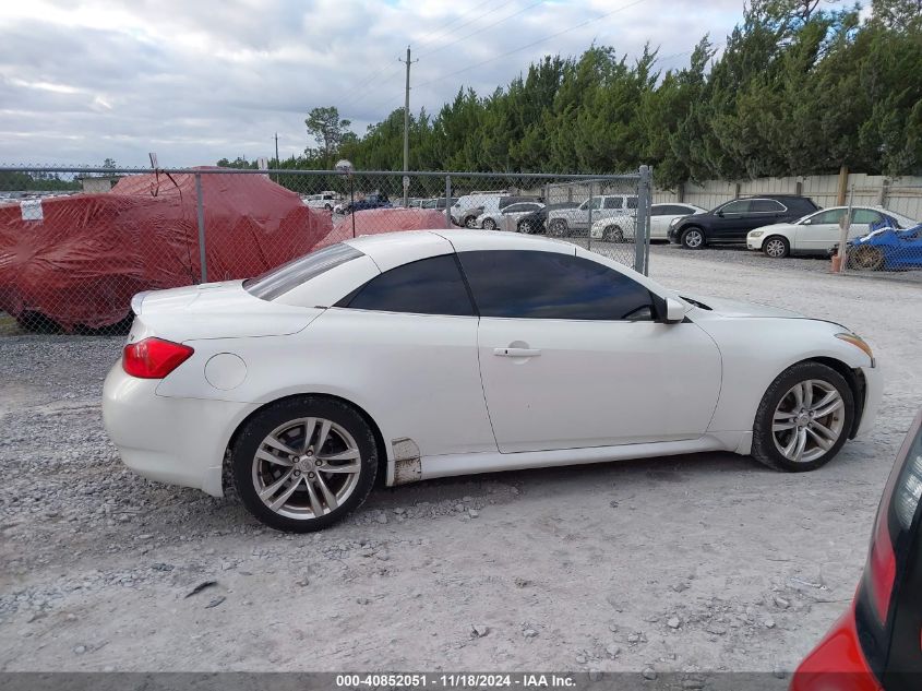 2009 Infiniti G37 VIN: JNKCV66E09M720701 Lot: 40852051