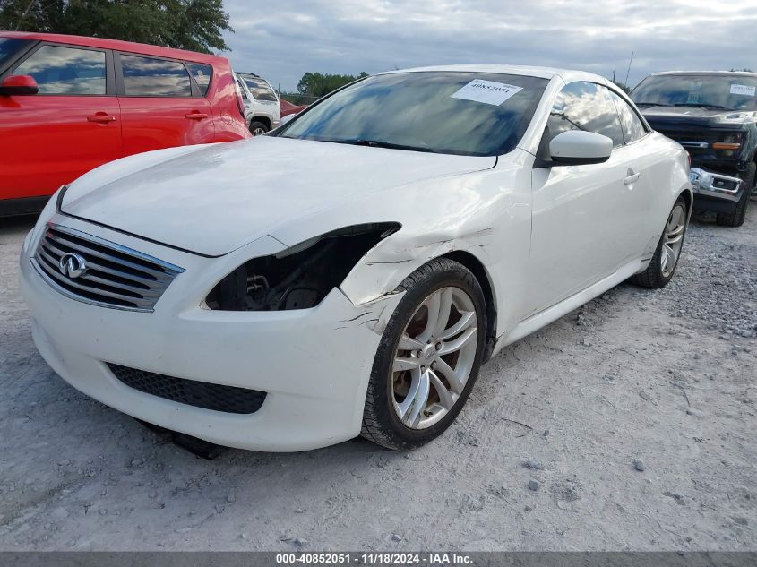 2009 Infiniti G37 VIN: JNKCV66E09M720701 Lot: 40852051