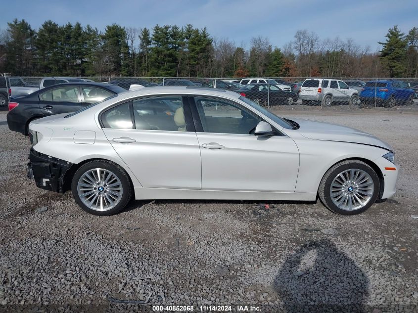 2015 BMW 328I xDrive VIN: WBA3B3G58FNT17298 Lot: 40852068