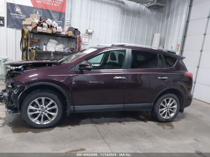 2018 Toyota Rav4 Limited VIN: 2T3DFREV5JW855590 Lot: 40852086