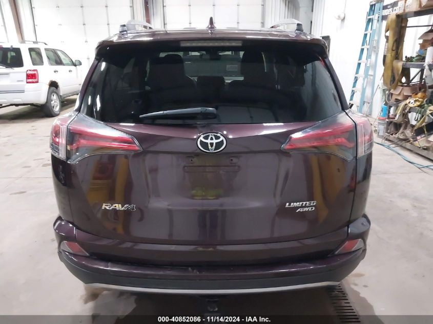 2018 Toyota Rav4 Limited VIN: 2T3DFREV5JW855590 Lot: 40852086