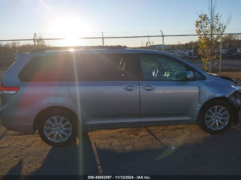 2012 Toyota Sienna Xle/Limited VIN: 5TDDK3DC7CS035122 Lot: 40852097