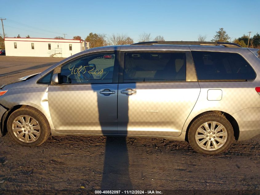 2012 Toyota Sienna Xle/Limited VIN: 5TDDK3DC7CS035122 Lot: 40852097