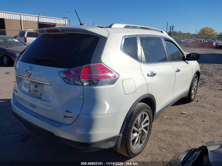 VIN 5N1AT2MT3EC839279 2014 Nissan Rogue, SL no.4