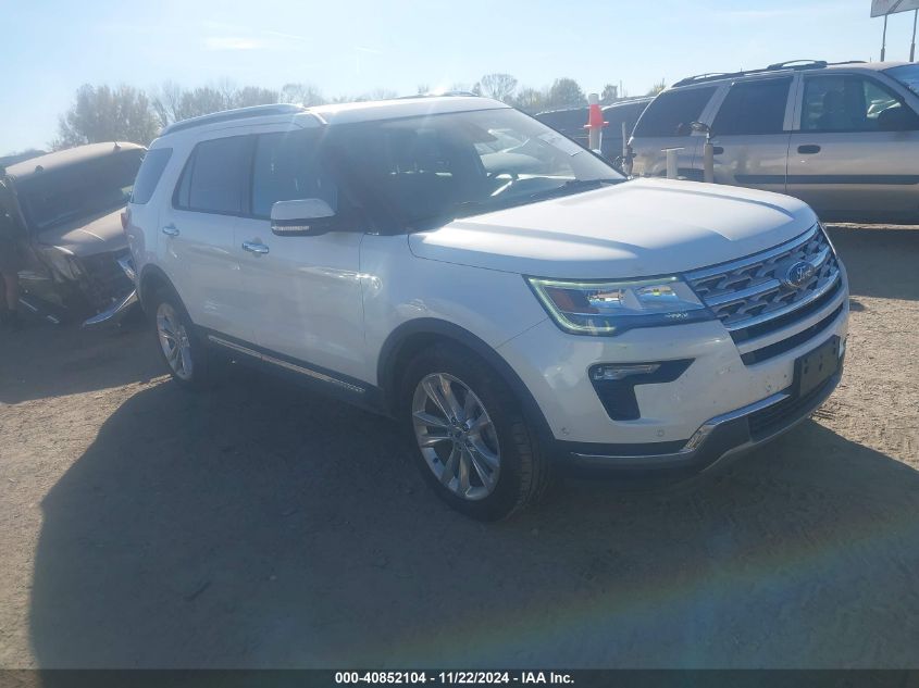 VIN 1FM5K7F89KGA39696 2019 Ford Explorer, Limited no.1