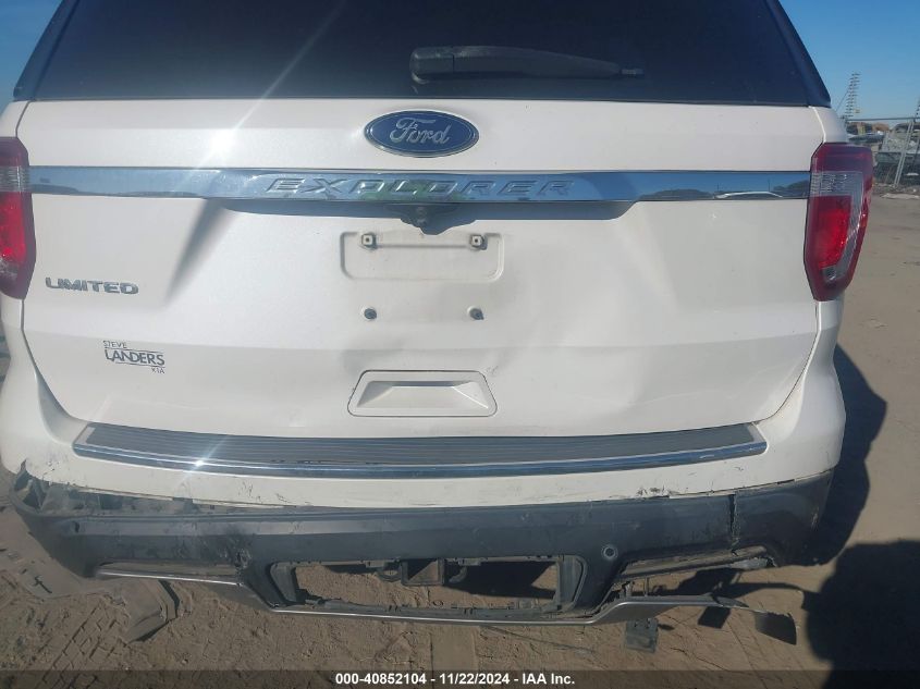 VIN 1FM5K7F89KGA39696 2019 Ford Explorer, Limited no.6