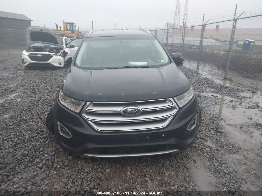 2015 Ford Edge Titanium VIN: 2FMTK4K95FBC10462 Lot: 40852105