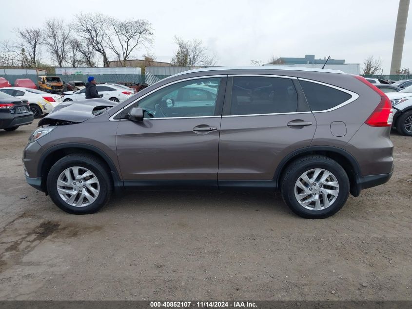 2015 Honda Cr-V Ex-L VIN: 2HKRM4H7XFH691636 Lot: 40852107