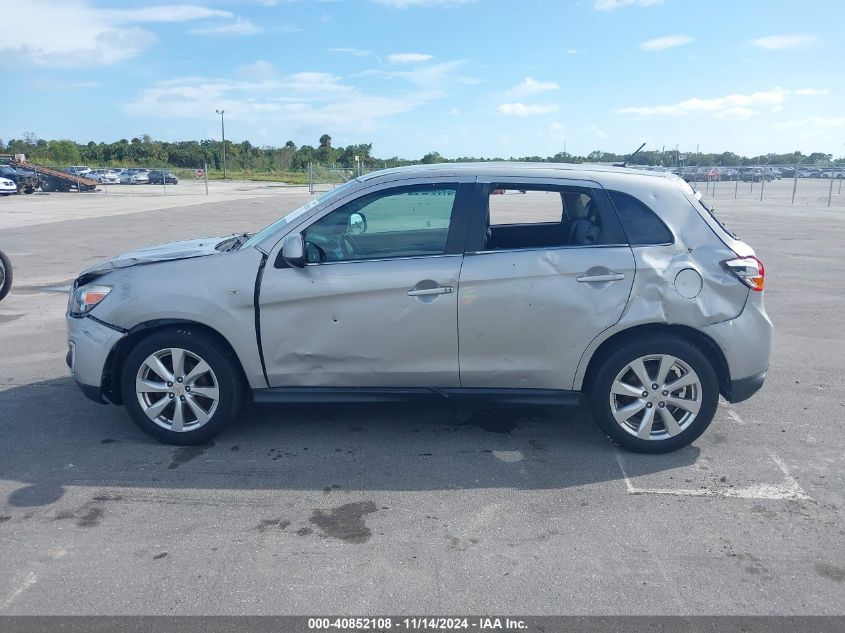 2015 Mitsubishi Outlander Sport Se VIN: 4A4AR4AU3FE038779 Lot: 40852108