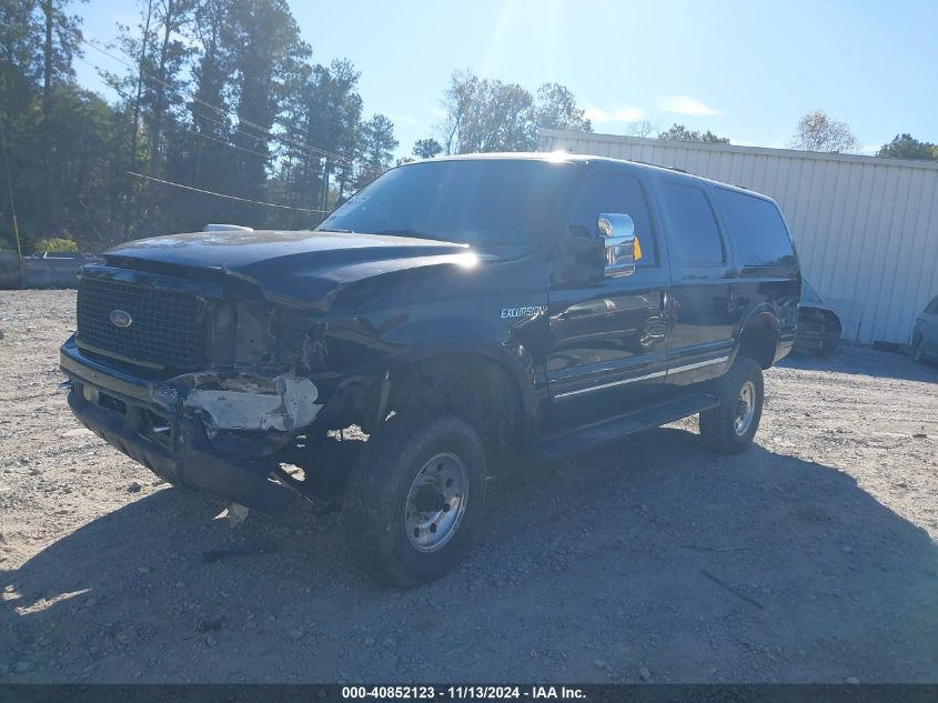 2003 Ford Excursion Limited VIN: 1FMNU43S33EB45955 Lot: 40852123