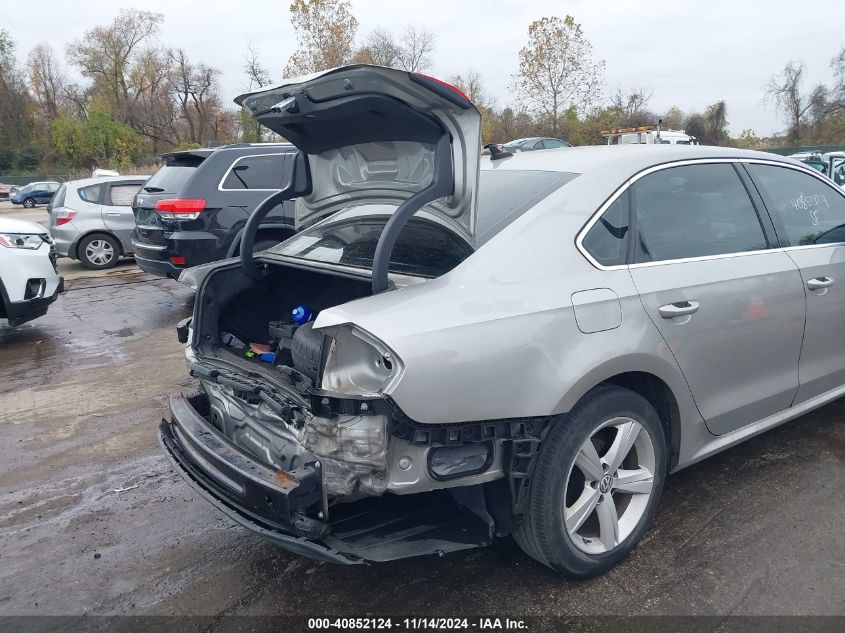 2013 Volkswagen Passat 2.5L Se VIN: 1VWBP7A31DC006073 Lot: 40852124