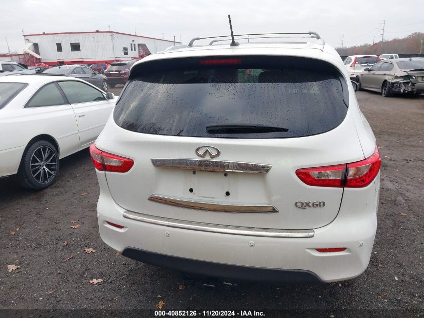 2014 Infiniti Qx60 VIN: 5N1AL0MM3EC505217 Lot: 40852126