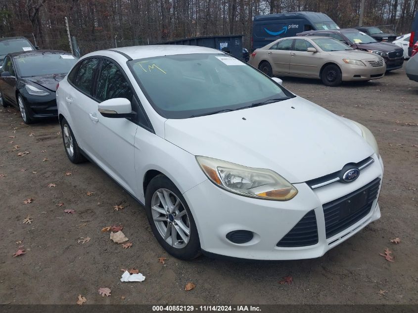 2014 Ford Focus Se VIN: 1FADP3F20EL186870 Lot: 40852129