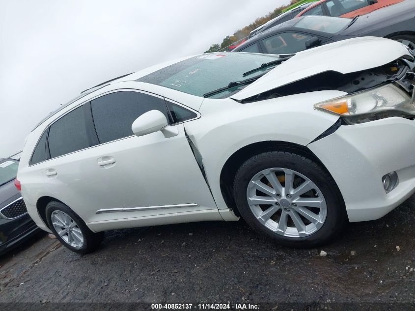 2011 Toyota Venza VIN: 4T3BA3BB0BU020124 Lot: 40852137