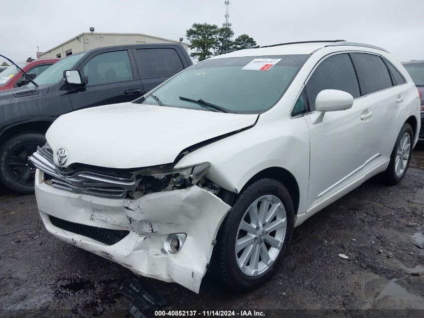 2011 Toyota Venza VIN: 4T3BA3BB0BU020124 Lot: 40852137