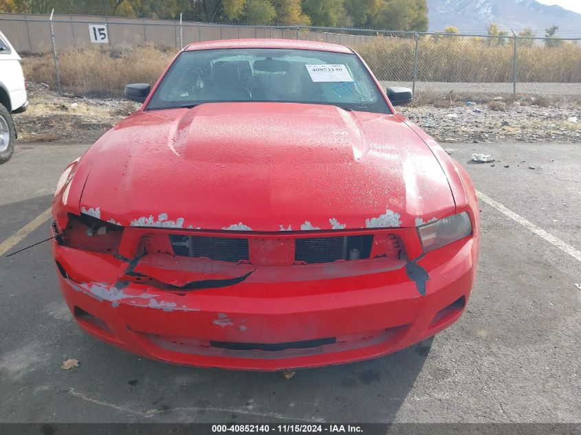 2012 Ford Mustang V6 Premium VIN: 1ZVBP8AM1C5228906 Lot: 40852140