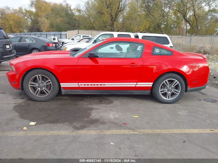 2012 Ford Mustang V6 Premium VIN: 1ZVBP8AM1C5228906 Lot: 40852140