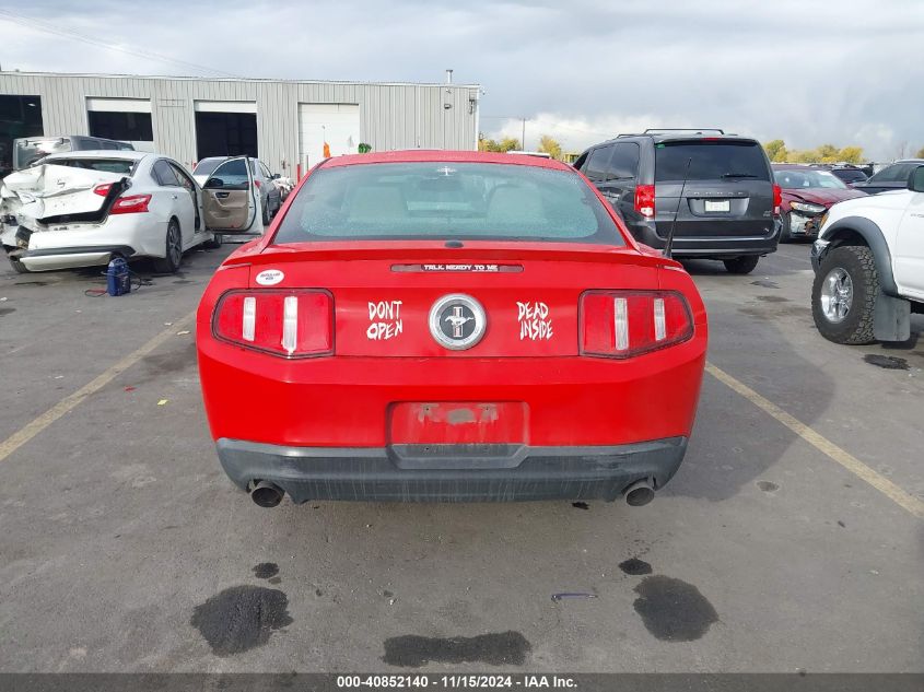 2012 Ford Mustang V6 Premium VIN: 1ZVBP8AM1C5228906 Lot: 40852140