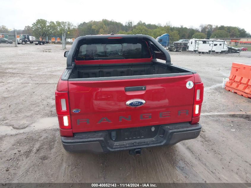 2021 Ford Ranger Lariat VIN: 1FTER4FH8MLD15214 Lot: 40852143