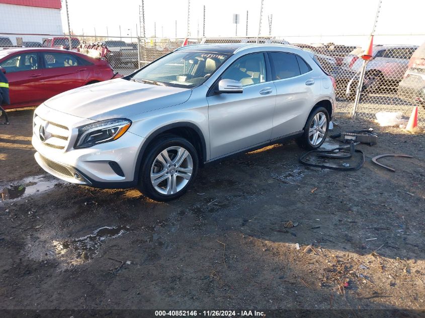 VIN WDCTG4GB2GJ244674 2016 Mercedes-Benz GLA 250, 4... no.2