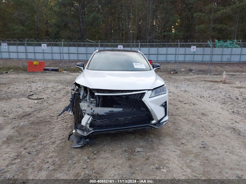 2016 Lexus Rx 350 F Sport VIN: 2T2BZMCA7GC005315 Lot: 40852161