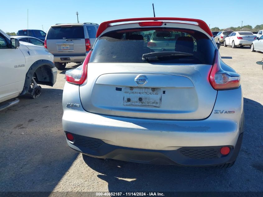 2016 Nissan Juke Nismo/S/Sl/Sv VIN: JN8AF5MV2GT657255 Lot: 40852187