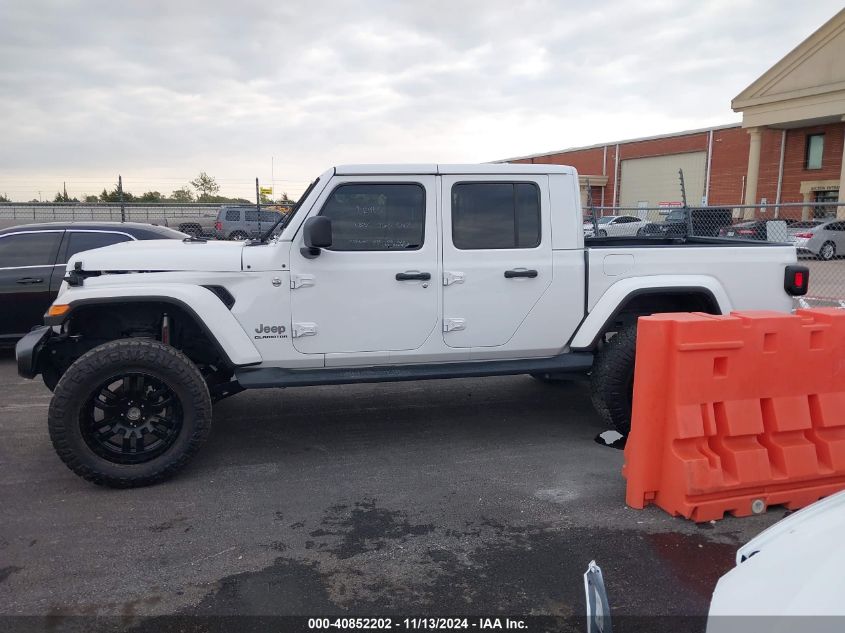 2021 Jeep Gladiator Overland 4X4 VIN: 1C6HJTFG5ML622076 Lot: 40852202